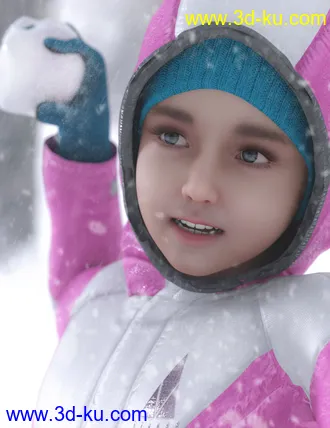 3D打印模型Octavia HD for Genesis 8 Female的图片