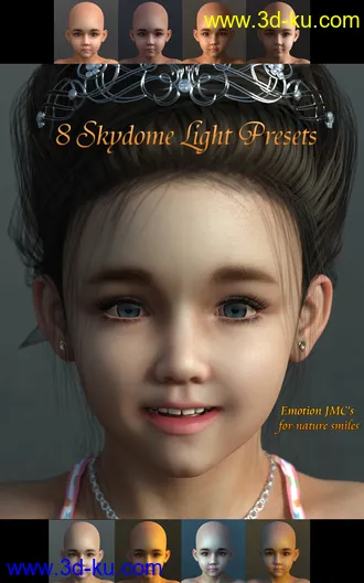 3D打印模型Octavia HD for Genesis 8 Female的图片