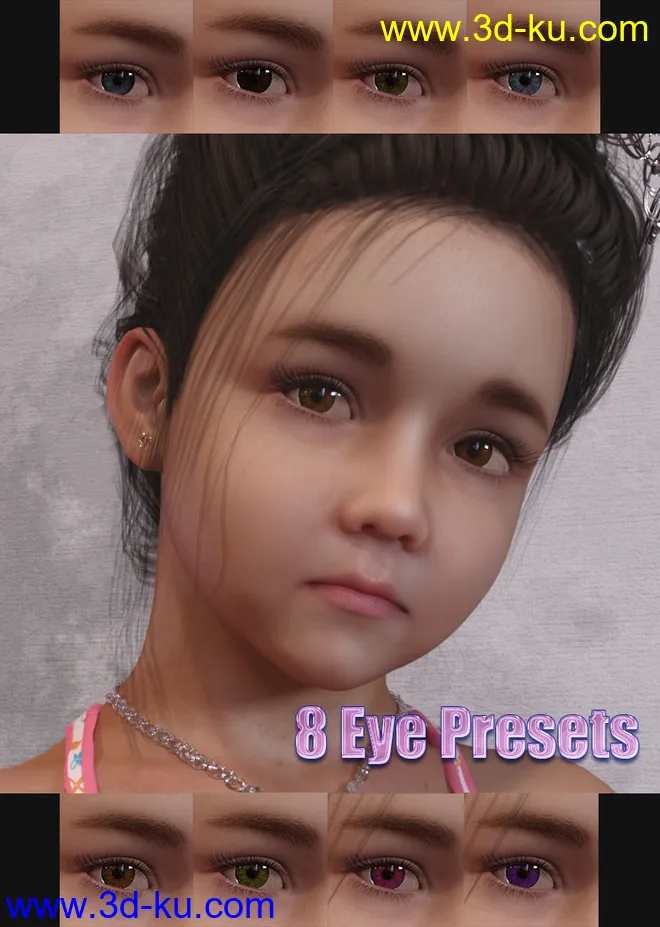 Octavia HD for Genesis 8 Female模型的图片7