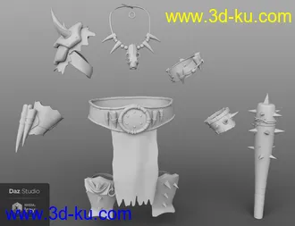 3D打印模型Ogre HD Accessories的图片