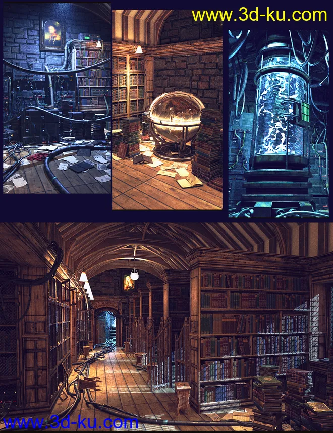 Old Library模型的图片1