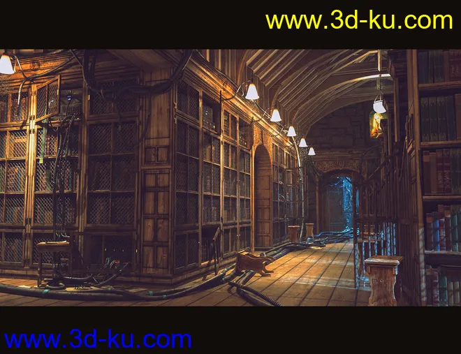 Old Library模型的图片2