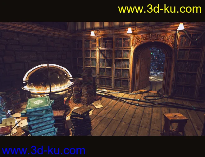 Old Library模型的图片3