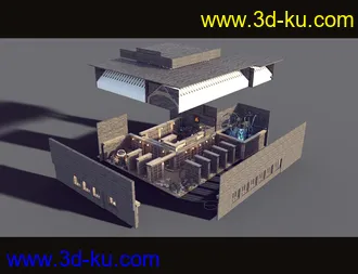 3D打印模型Old Library的图片