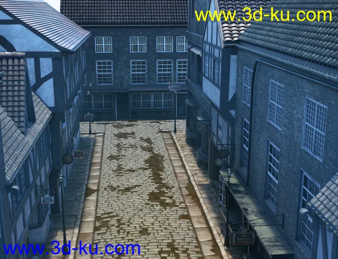 Old Victorian Street模型的图片6