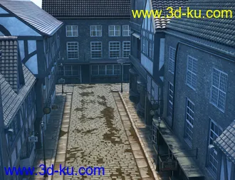 3D打印模型Old Victorian Street的图片