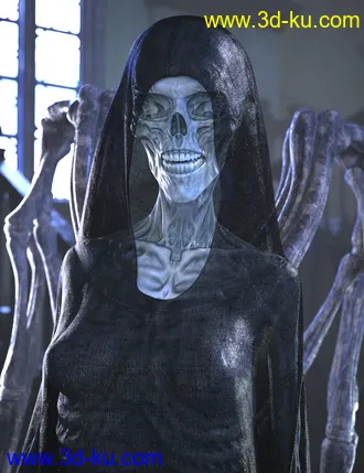 3D打印模型Omen of Futurity for Genesis 8.1 Female的图片