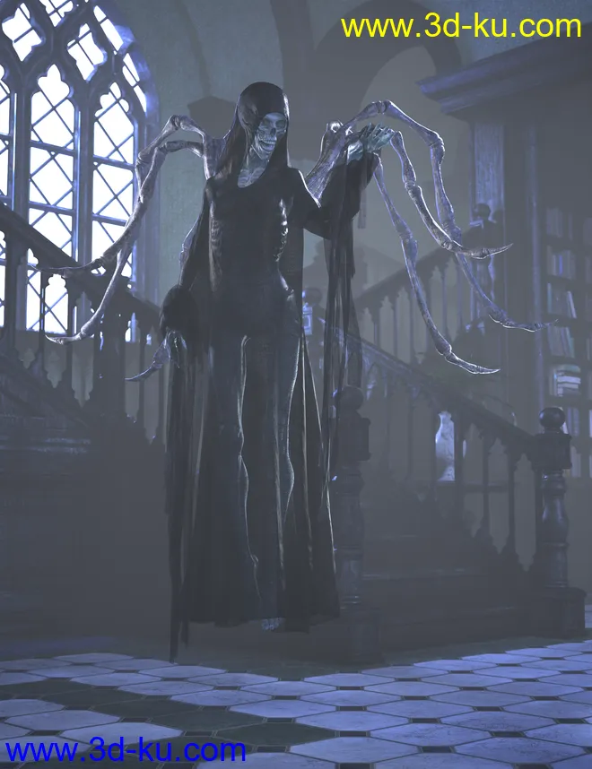 Omen of Futurity for Genesis 8.1 Female模型的图片4