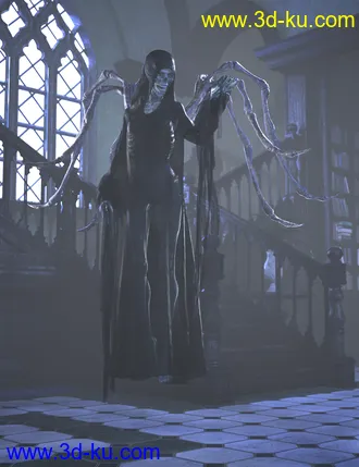 3D打印模型Omen of Futurity for Genesis 8.1 Female的图片