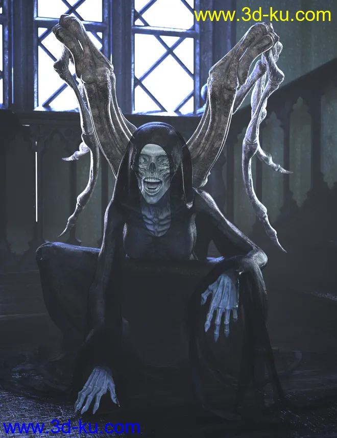 Omen of Futurity for Genesis 8.1 Female模型的图片5