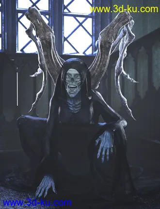 3D打印模型Omen of Futurity for Genesis 8.1 Female的图片