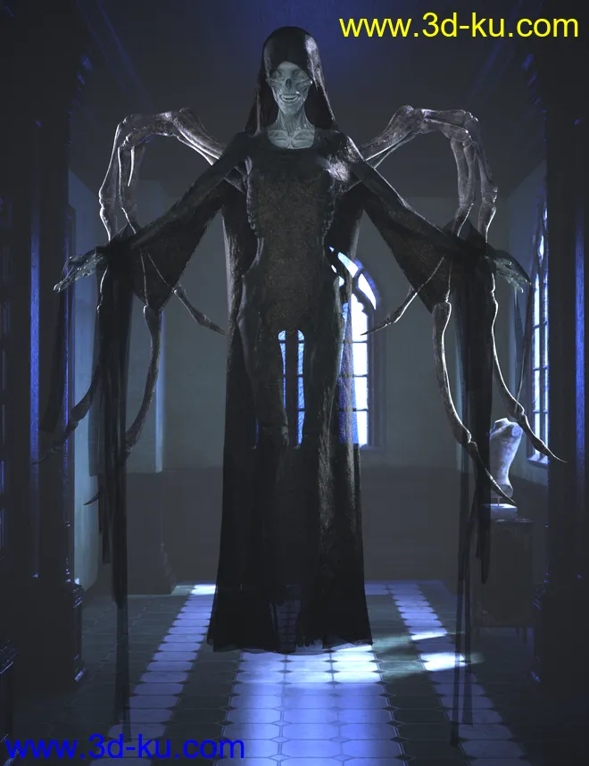 Omen of Futurity for Genesis 8.1 Female模型的图片6