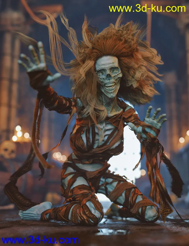 Omen of Futurity for Genesis 8.1 Female模型的图片8