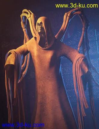 3D打印模型Omen of Futurity for Genesis 8.1 Female的图片