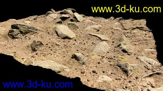 3D打印模型On The Ground - Rocks的图片