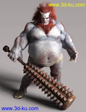 3D打印模型Oni HD for Genesis 8.1 Male的图片