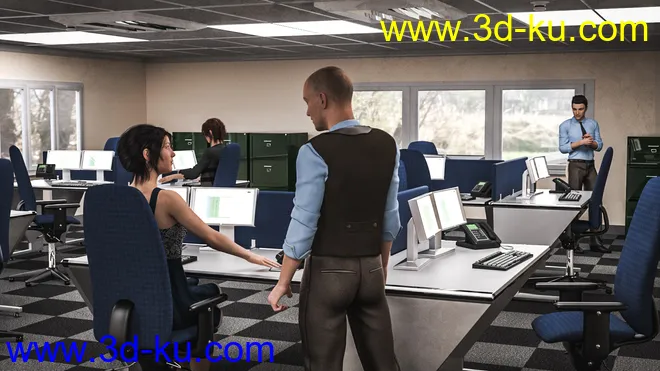 Open Office and Props模型的图片5