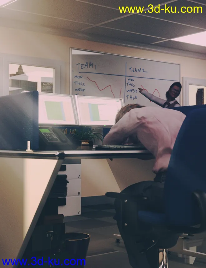 Open Office and Props模型的图片6