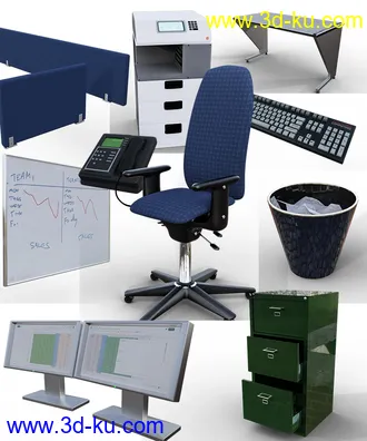 3D打印模型Open Office and Props的图片