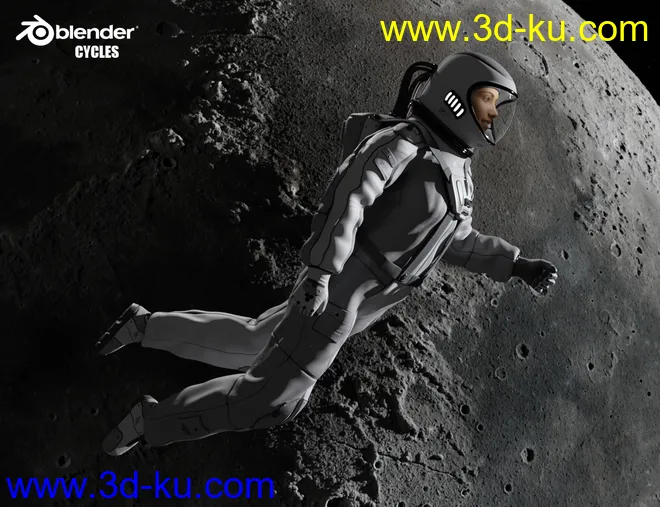 Orbital Suit for Genesis 8 Females模型的图片4
