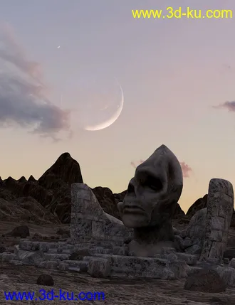 3D打印模型Orestes Iray HDRI Skydomes - Amaranthane的图片