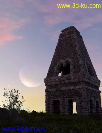 3D打印模型Orestes Iray HDRI Skydomes - Amaranthane的图片
