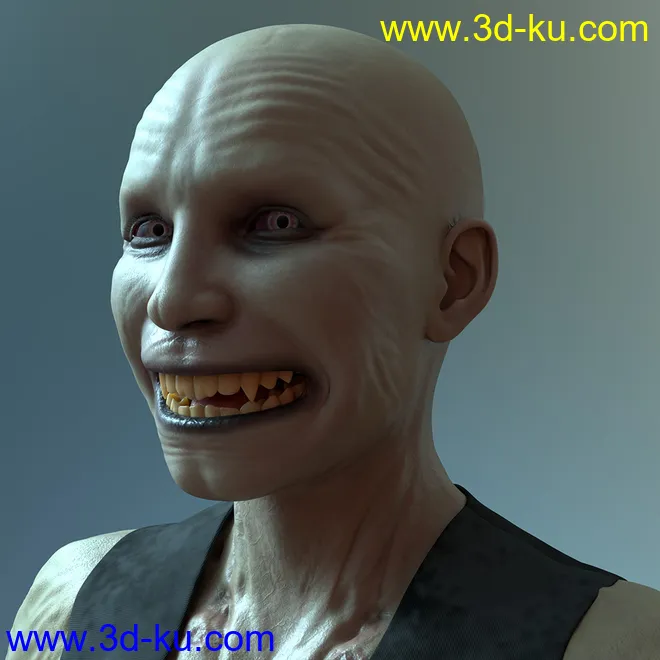 Oso Lurker for Genesis 8.1 Male模型的图片3