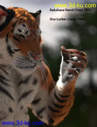 3D打印模型Oso Lurker for Genesis 8.1 Male的图片