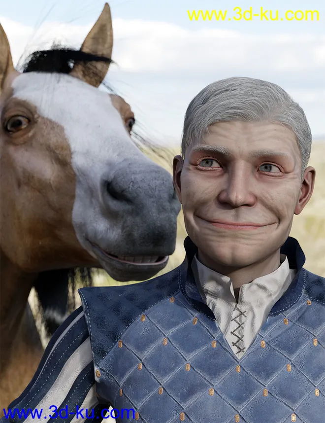 Oso Lurker for Genesis 8.1 Male模型的图片11