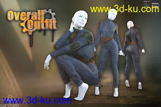 3D打印模型Overall Outfit G8F的图片