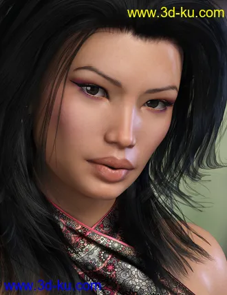 3D打印模型P3D Kim for Genesis 8 Female的图片