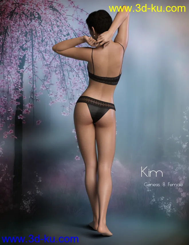 P3D Kim for Genesis 8 Female模型的图片6