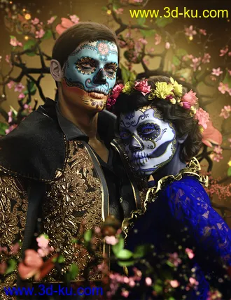 Pablo 8.1 Day of the Dead Bundle模型的图片1