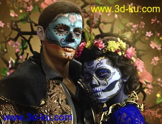 3D打印模型Pablo 8.1 Day of the Dead Bundle的图片