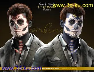 3D打印模型Pablo 8.1 Day of the Dead Bundle的图片
