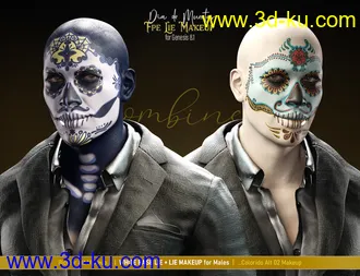 3D打印模型Pablo 8.1 Day of the Dead Bundle的图片