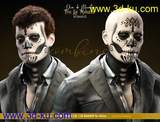 3D打印模型Pablo 8.1 Day of the Dead Bundle的图片