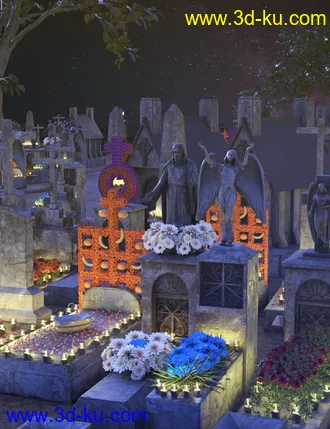 3D打印模型Pablo 8.1 Day of the Dead Bundle的图片
