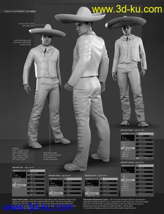 3D打印模型Pablo 8.1 Day of the Dead Bundle的图片