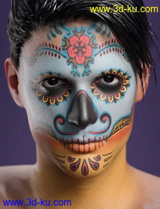 3D打印模型Pablo 8.1 Day of the Dead Bundle的图片