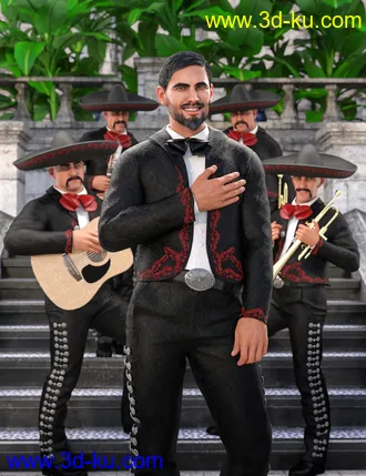 3D打印模型Pablo 8.1 Day of the Dead Bundle的图片