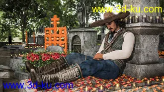 3D打印模型Pablo 8.1 Day of the Dead Bundle的图片