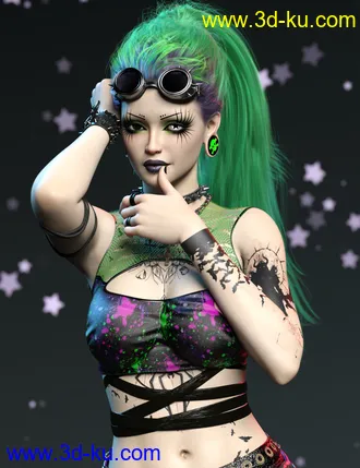3D打印模型Pagen for Genesis 8 and 8.1 Female的图片