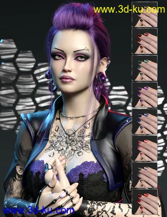 3D打印模型Pagen for Genesis 8 and 8.1 Female的图片
