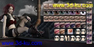 3D打印模型Pagen for Genesis 8 and 8.1 Female的图片
