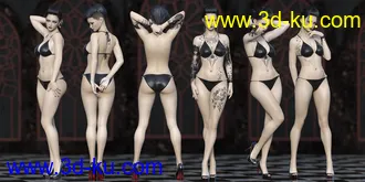 3D打印模型Pagen for Genesis 8 and 8.1 Female的图片