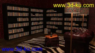 3D打印模型Perfect Pinups Film Noir Sitting Room的图片