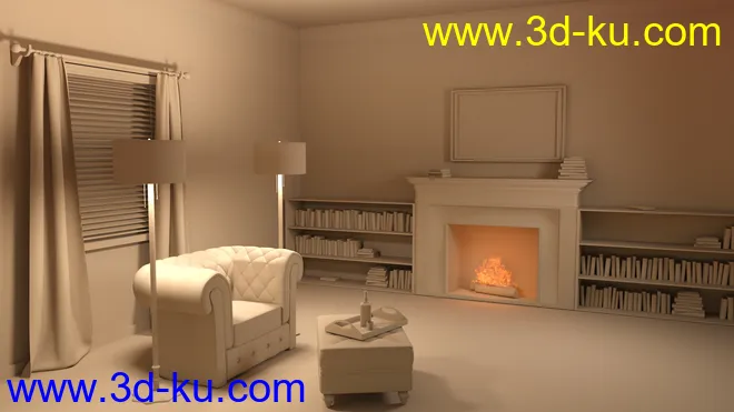 Perfect Pinups Film Noir Sitting Room模型的图片8