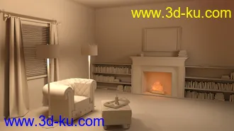 3D打印模型Perfect Pinups Film Noir Sitting Room的图片