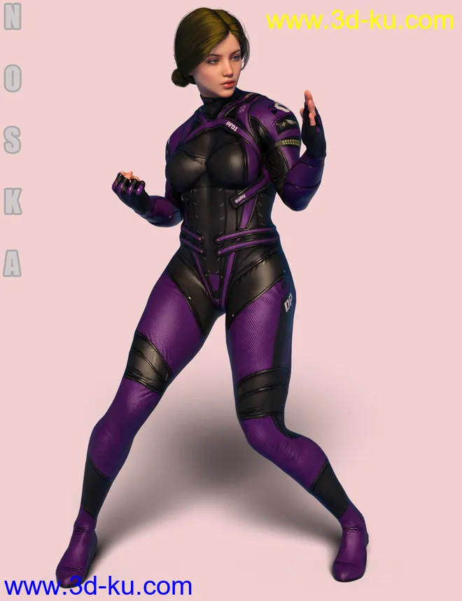 PF Outfit for Genesis 8 and 8.1 Females模型的图片2